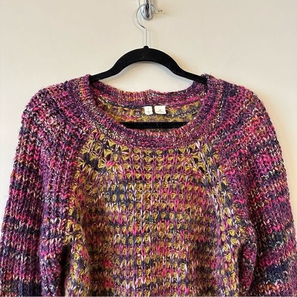 Anthropologie-Moth Hillwak Chunky Knit Sweater (Size:XS) - Picture 7 of 11